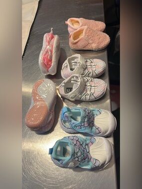 Baby/Toddler girl shoes bundle sizes 4-5 NEW
